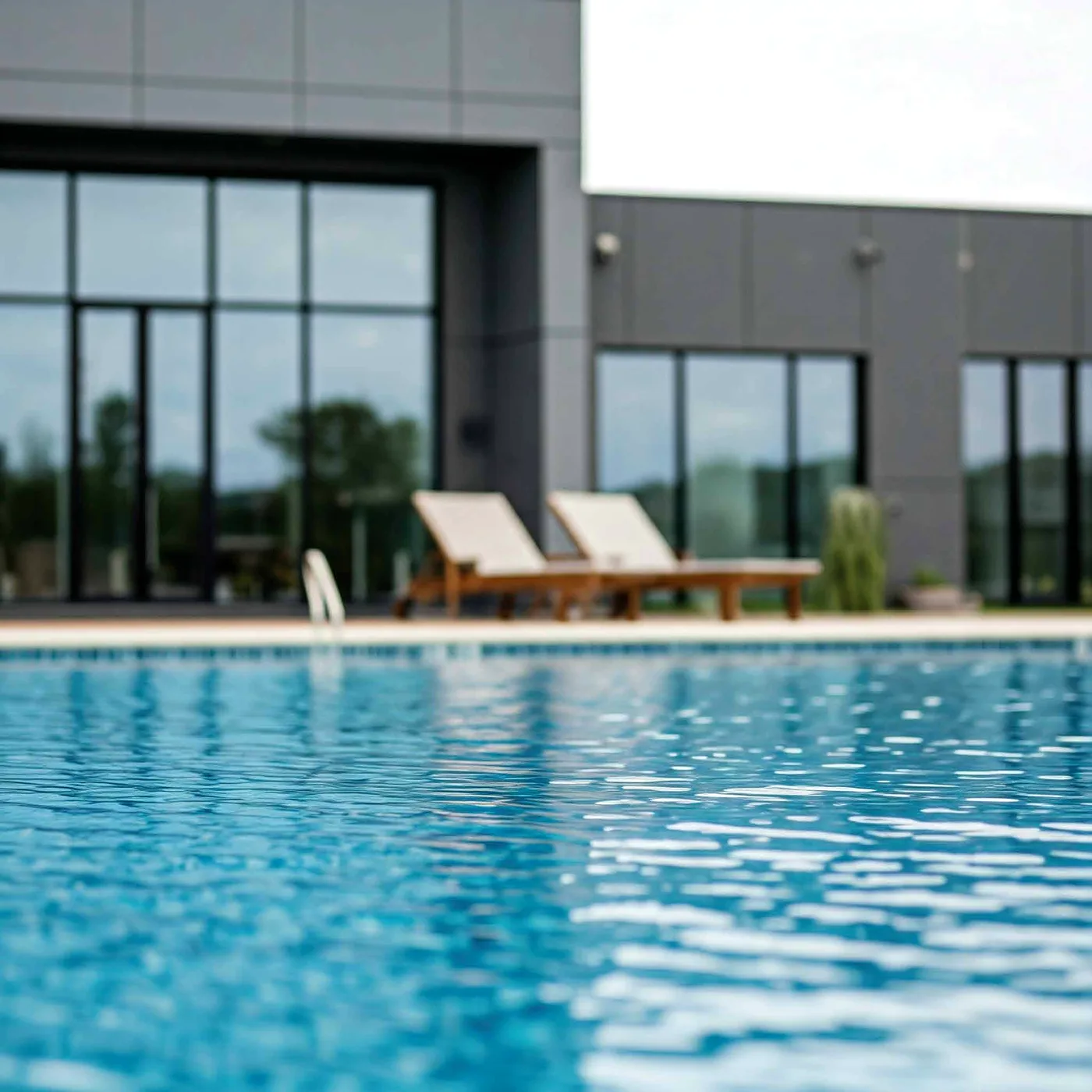 Swimming pool at Club Peninsula (artist's impression)